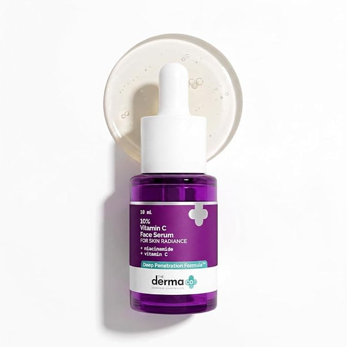 The Derma Co 10% Vitamin C Face Serum with 5% Niacinamide