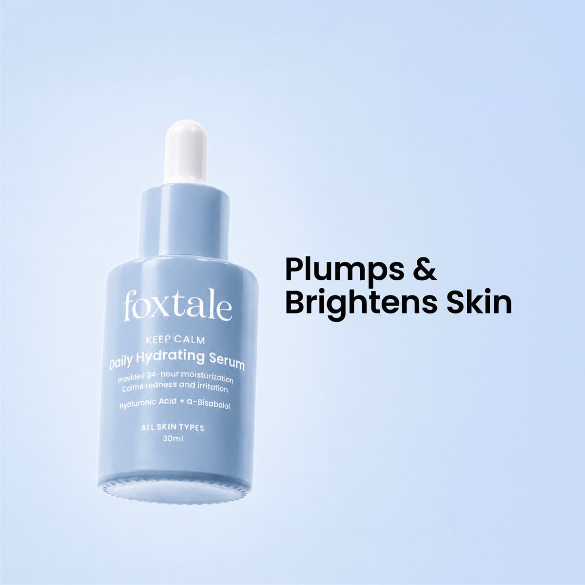 Foxtale Keep Calm Daily Hydrating Hyaluronic Acid Serum