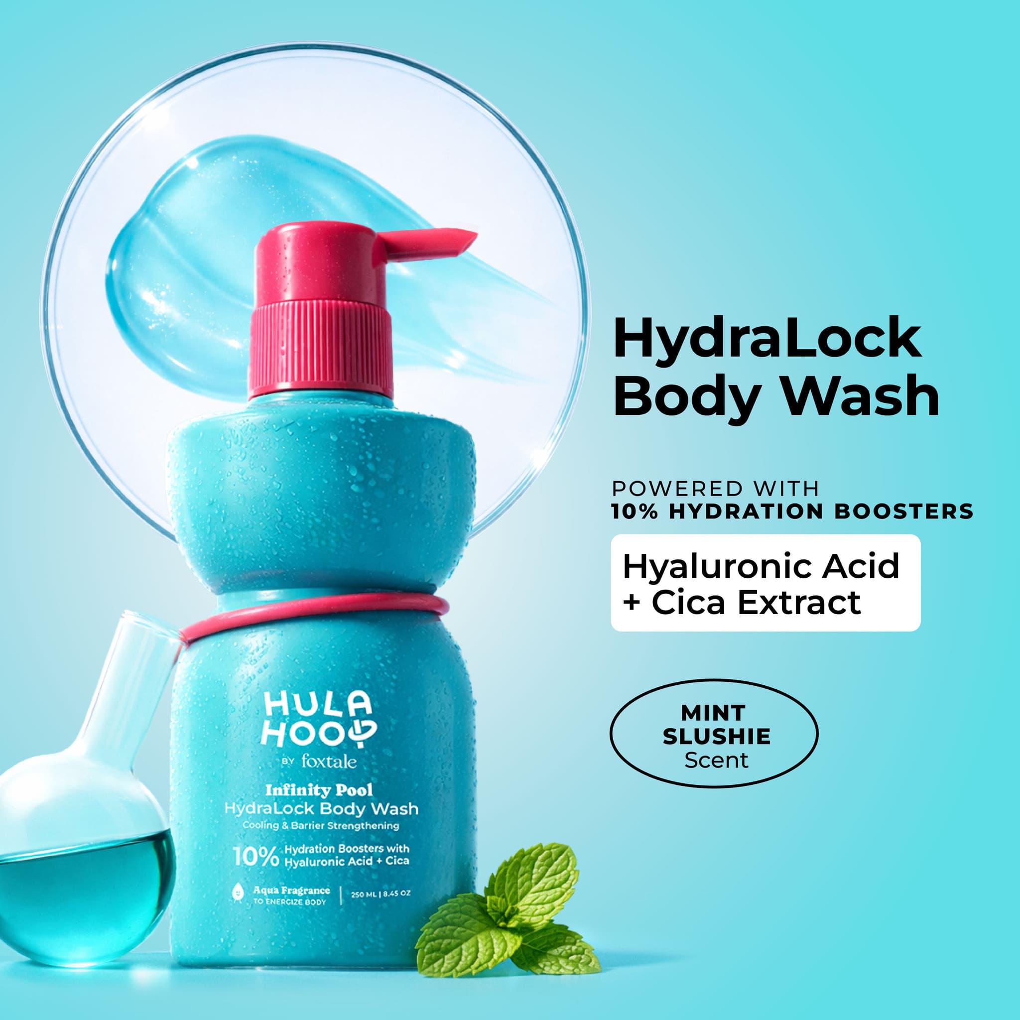 Hula Hoop by Foxtale Infinity Pool HydraLock Body Wash