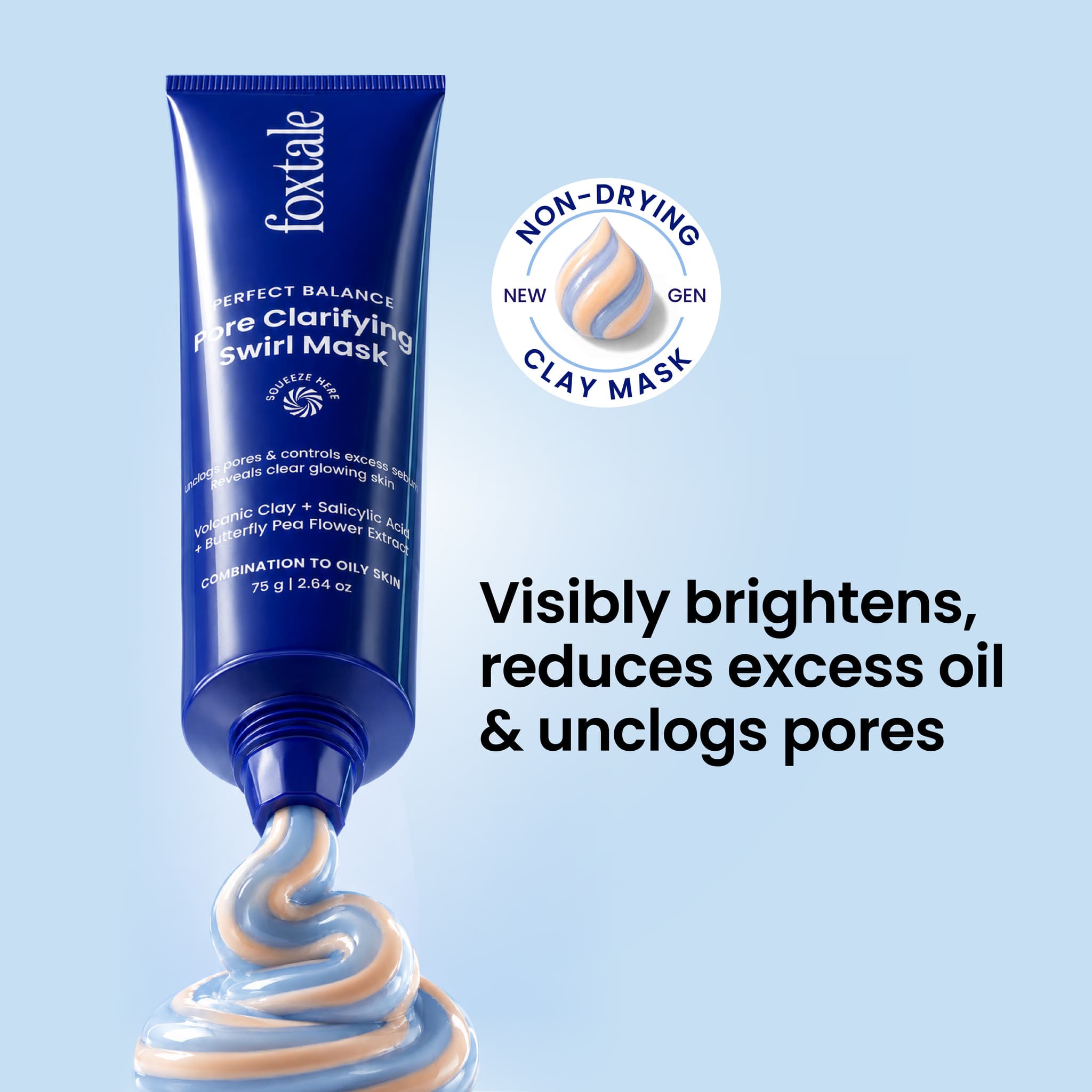 Foxtale Perfect Balance Pore Clarifying Swirl Mask